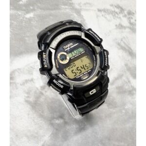 Casio G-SHOCK G-2300 (2184) Tough Solar Data Memory Black Resin 45mm Watch